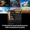 H-Flash v60 sd Card 256gb  260MB/s Read, 200MB/s Write, Ideal for 4K/8K HDR, and 360 Video, High-Performance SD Memory Cards for Cameras, Photographers & Content Curators (V60 256GB) view 3