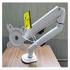 ADBWEKKF GC08-12 Desktop Monitor Mount Bracket for 13 to 27-Inch LCD Screens Rotate & Tilt Adjust Monitor Desk Stand Support(White) view 1