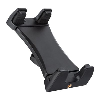 KALLORY Rotating Phone Clip for Tablets and Smartphones Universal Tripod Adapter Adjustable Handheld Stand for Vlogging and Photography