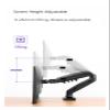 ADBWEKKF F80 17-30" Desktop LED LCD Monitor Holder Arm Gas Spring Full Motion 2-9kg Dual Arm Usb3 Cable(Option)(Version 1 with USB3) view 3