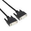 VCALDGFZ Custom Industrial Grade DB15 Cable Pure Copper Male to Female Parallel 15 Pin Serial Extension Cable 2 Rows Pinout 1m 5m 10m 30m(Female to Female,300CM) view 1