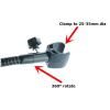 JOEBO Microscope Kit Camera Gooseneck Arm Clamp Arm Stand for Microscope Industrial Camera and Flashlight Mount Microscope Lens Adapters(41) view 3