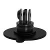 HERAON Adjustable Camera Flexible Adhesive Base Sticker Mount Motorcycle Base 1/4 Thread for Action Camera Accessories view 4
