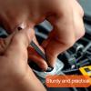 120pcs Nylon Universal Cable Tie Buckle Set, Plastic Cable Ties Straps with 120 Self-Locking Zip Ties Holder Wiring Fasteners Management for Car Fender Repairing view 4