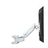 ADBWEKKF Gas Spring Full Motion 42-50" LCD TV Wall Mount Monitor Holder Max.Loading 21kgs Max.VESA 400 * 400MM(White) view 1