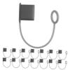 OSALADI 30pcs Data Cable Protection Cover Silicone Dust Plug Cable Cap for Mobile Phone Laptop USB Port USB Plug Cover view 1