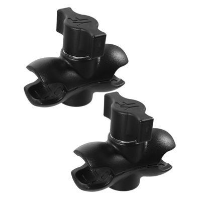 DIYEAH 2pcs Motorcycle Camera Extension Arm Ball Head Mount Clamp for Handlebars