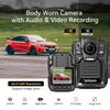 Tarkonn Body Camera with Audio and Video Recording, 4K/2160P Body Cam, 2PCS 1950MAH Batteries, Night Vision, GPS Enabled, 128G Police Body Worn Camera view 2
