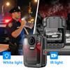 Tarkonn Body Camera with Audio and Video Recording, 4K/2160P Body Cam, 2PCS 1950MAH Batteries, Night Vision, GPS Enabled, 128G Police Body Worn Camera view 4