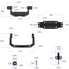 740143-1 Gimbal Mount Kit Compatible with Humminbird GM H5 Gimbal Mount Helix-5 Series view 3
