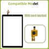 ERYNK New Touch Screen Digitizer Replacement Compatible with TCL Tab 8 LE [with Touch Function] [8.0 inch] 9137W with Specialized Repair Tools Kit. (No LCD Digitizer)-with OCA Adhesive view 4