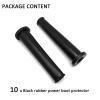 10 Pcs 73mm/2.87in Length Black Rubber Power Boot Protector,Rubber Strain Relief Cord Boot Protector Cable Sleeve Hose,for Powfer Tool Cutting Machines Electric Drills Cable Protection view 4