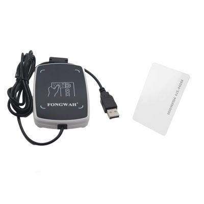 13.56MHz and 125KHz Contactless Card Reader with Keyboard Emulator ISO 14443A