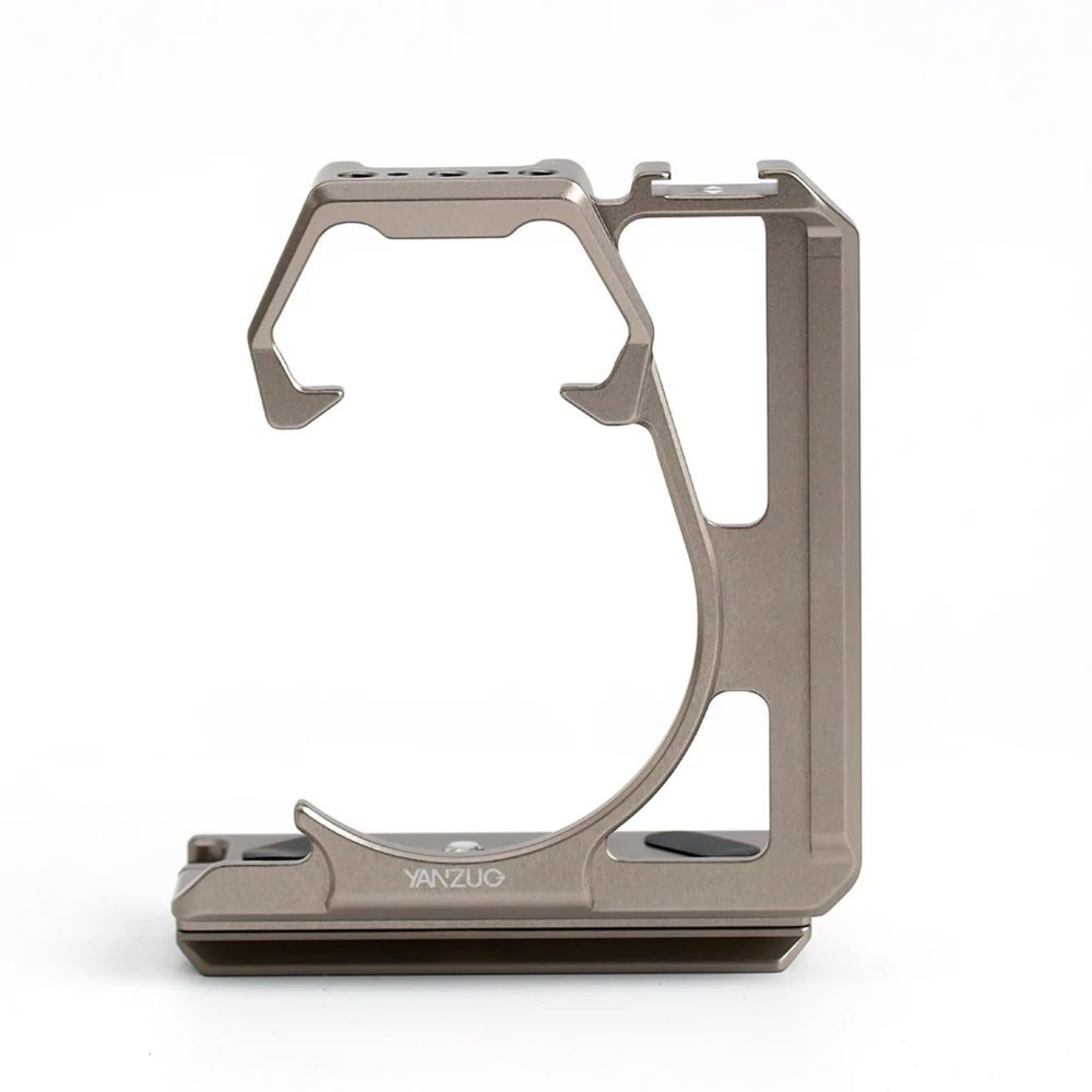 Camera Cage Aluminium Alloy Cage for Panasonic LUMIX S1H Camera (Titanium)