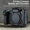 Camera Cage Aluminium Alloy Cage for Panasonic LUMIX S1H Camera (Titanium) view 4