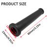 10 Pcs 80mm/3.15in Length Black Rubber Power Boot Protector,Rubber Strain Relief Cord Boot Protector Cable Sleeve Hose,for Powfer Tool Cutting Machines Electric Drills Cable Protection view 2
