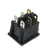 1pcs DIY Model KCD3 Double Boat Rocker Switch Toggle 6 Pin On-Off with Green Red Light 20A 125VAC(Red Green) view 4