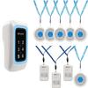 Retevis RT20 Walkie Talkies for Adults Bundle with Retekess TH109N Nurse Call System,1 Plug-in Receiver 6 Panic Buttons for Elderly at Home, Hospital, Nursing Station view 1