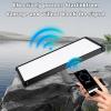 FIUTY Shockproof Starlink Mini Case Cover with Non Slip Base, Liquid Silicone Protective Sleeve Starlink Mini Coverage Portable Case White (Black) view 2