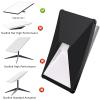 FIUTY Shockproof Starlink Mini Case Cover with Non Slip Base, Liquid Silicone Protective Sleeve Starlink Mini Coverage Portable Case White (Black) view 4