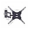 Wall Mount TV Stand Telescopic Stand TV Extension Stand LED LCD Monitor Stand view 2