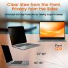 BSPROTE Magnetic Laptop Privacy Screen 15.6 Inch 16:9- Removable Anti-Glare Blue Light Filter, Computer Privacy Screen Shield Compatible with 15.6'' Hp Acer Asus Lenovo Dell Samsung Portable Monitor view 2