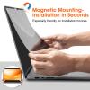 BSPROTE Magnetic Laptop Privacy Screen 15.6 Inch 16:9- Removable Anti-Glare Blue Light Filter, Computer Privacy Screen Shield Compatible with 15.6'' Hp Acer Asus Lenovo Dell Samsung Portable Monitor view 3