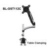 ADBWEKKF Aluminum Alloy Gas Spring Full Motion Desktop 15-27" LCD LED Monitor Holder Arm All-in-one PC Mount Bracket Loading 9-15kgs view 3