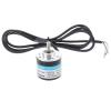 1pcs 38S6G5-B-G24N Rotary Incremental Encoder AB 2 Phase Connection 50/100/200/360P/R 5-24V Solid Shaft Open Collector Output NPN(100P R) view 2
