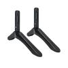 2 Pack Aluminum TV Stand Base LCD TV Black TV Stand Table Top Mount view 1