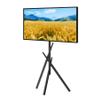 Artistic Easel TV Floor Stand for 32-75 Inch Screen, Tripod tv Stand UP to 130 LBS and Height Adjustable, Suitable for Bedroom, Living Room and Corner, Black view 3