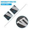 18 inch White Zip Ties Heavy Duty 500 PACK, 200 LBS Ultra Exclusive Strong Plastic Wire Ties, Large Cable Ties Extra Long Tie Wraps, Indoor and Outdoor UV Resistant view 2