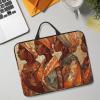 14in Laptop Sleeve Bag, Lightweight Waterproof Laptop Bag Shockproof Soft Carrying Case Africa Ethnic Pottery Tablet Travel Cover with Handle for 13-14 Inch Notebook view 1