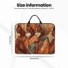 14in Laptop Sleeve Bag, Lightweight Waterproof Laptop Bag Shockproof Soft Carrying Case Africa Ethnic Pottery Tablet Travel Cover with Handle for 13-14 Inch Notebook view 4
