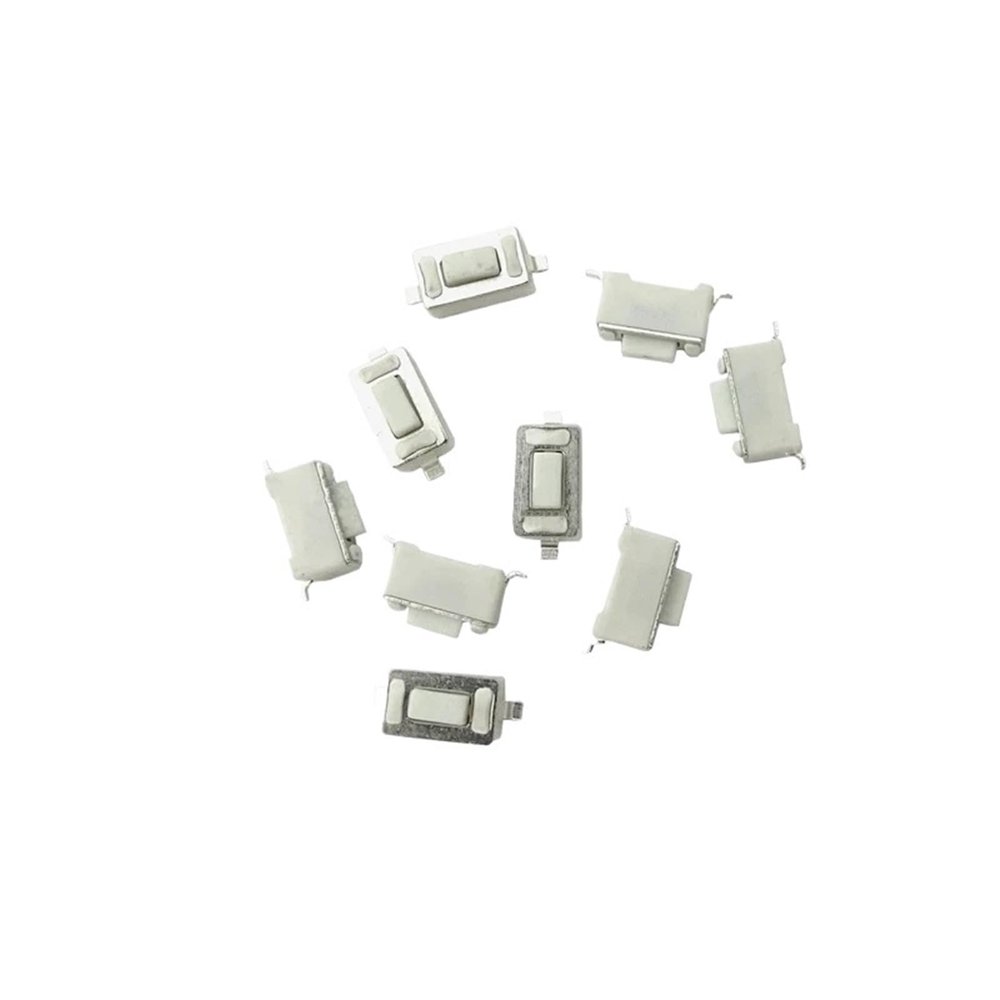 100pcs Car Remote Control Key Touch Switches Buttons Touch Key Component Package(W2P 3x6x4.3 100PCS)