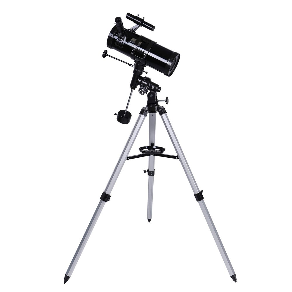 110mm Large Reflector Telescope for Beginners Adults, 500X Monoscope Space Astronomical Reflector Telescopes with Height Adjustabl
