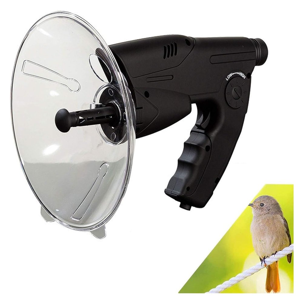 LLHBBSHYYDM Bird Watching Instrument, Monocular X8 Bionic Ear Magnification Sound Amplifier, Nature Observing and Listening Digital Device