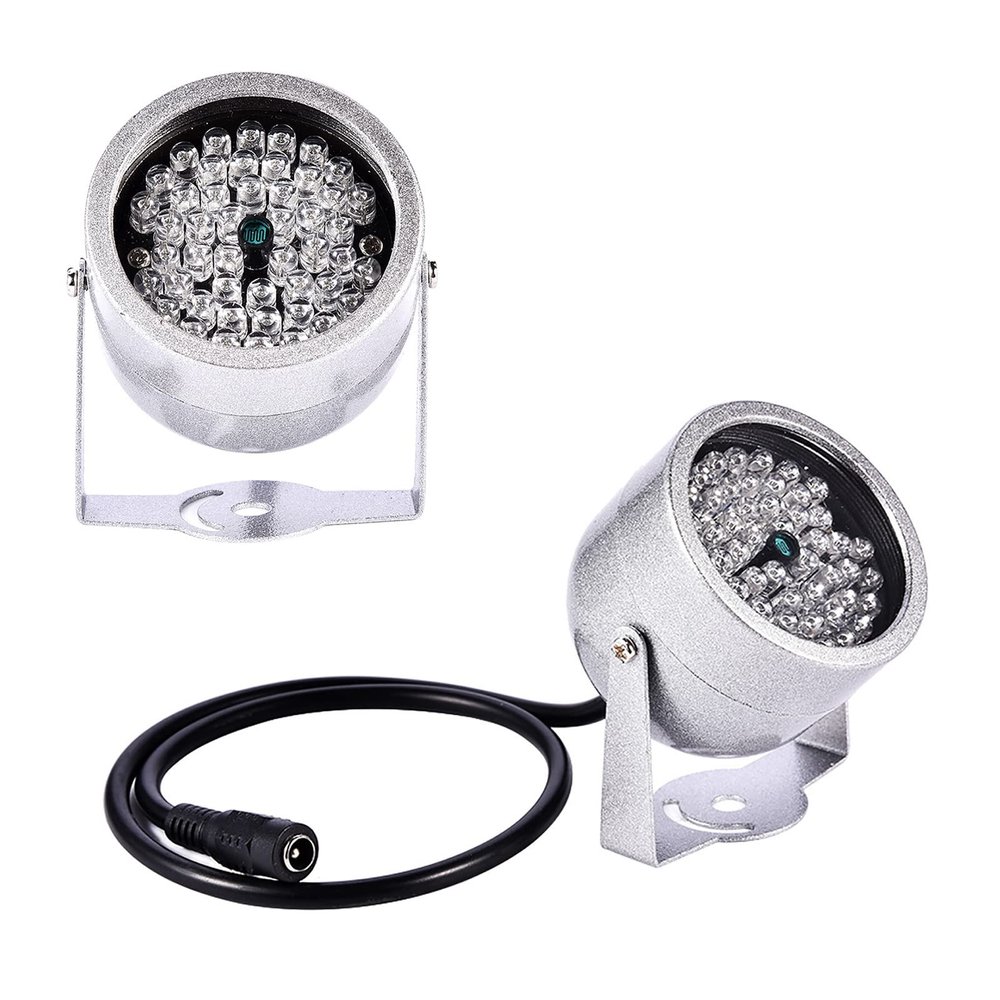 IR, 48 LED Infrared Spotlight, IP65 &, Automatic Night Vision Light for Security CCTV Camera