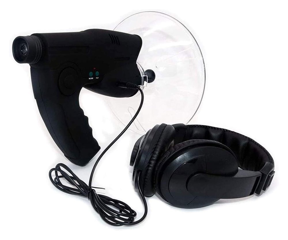 LLHBBSHYYDM Bird Watching Instrument, Monocular X8 Bionic Ear Magnification Sound Amplifier, Nature Observing and Listening Digital Device