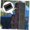 Holibanna 8Pcs Durable Plastic Speaker Handles for Outdoor Equipment Lightweight Replacement for for Dj Speaker Cabinets Easy to Install and Carry view 2