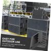 Holibanna 8Pcs Durable Plastic Speaker Handles for Outdoor Equipment Lightweight Replacement for for Dj Speaker Cabinets Easy to Install and Carry view 4