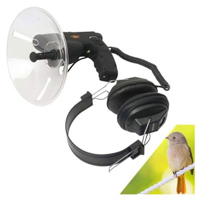 LLHBBSHYYDM Bird Watching Instrument, 8 X 20mm Monocular Birds Listening Telescope, for Long Range Listening Device Up Monocular Sound Amplif