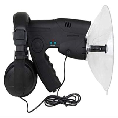 LLHBBSHYYDM Bird Watching Instrument, Sound Amplifier Ear Bionic and Birds Observing Telescope, Bionic Ear Long Range Birds Listening Telescope 200M