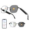 AI Smart Glasses for Women & Men, Photochromic Lenses, Real-time Translation via APP, Supporting 160+ Languages, Indoor & Outdoor Bluetooth Glasses, AI Translation Glasses for Trade, Travel, Work view 1