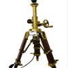 Nautical Brass Plating Tripod Stand Without Shade Royal Marine Table Industrial Tripod view 2
