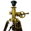 Nautical Brass Plating Tripod Stand Without Shade Royal Marine Table Industrial Tripod view 4