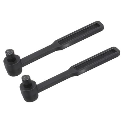 DIYEAH 2Pcs Record Cleaning Brush Compact Stylus Cleaner with Fine Bristles for Turntable Needles Gentle Needles for Electronic Products and Camera Lenses