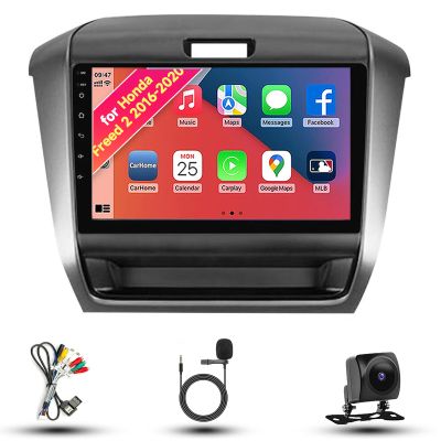 8CORE 4+64GB Radio for Honda Freed 2 2016-2020 Android 13 9" IPS Touch Screen, Car Stereo with CarPlay & Android Auto, GPS Navigation DSP SWC 5G WiFi Camera