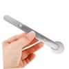 DIYEAH 2Pcs Metal Crowbar Tool for Mobile Professional Screen Disassemble Tool with Ruler for Curved Screen Disassembly Safe Efficient LCD Repair view 4