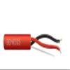 43115504  16/2 Solid Unshielded Fire Alarm Cable, Riser Rated (FPLR), 500' Pull Box, Red view 1